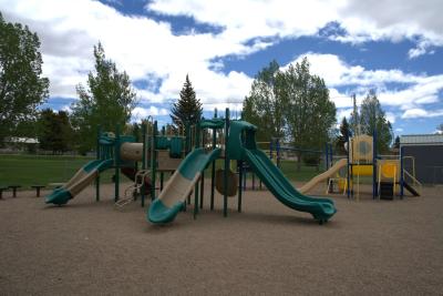 Playground at the Swimming Pool Park